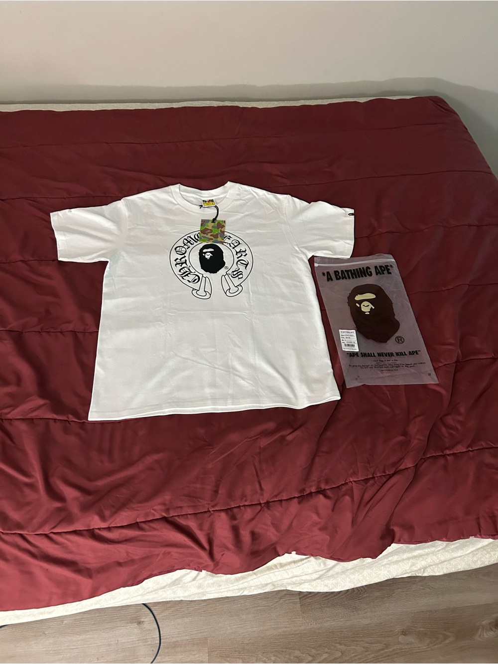 Bape x chrome shirt